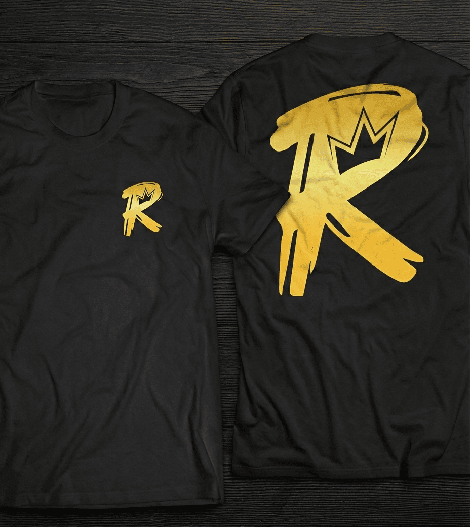 Camiseta Respetao Gold Negra